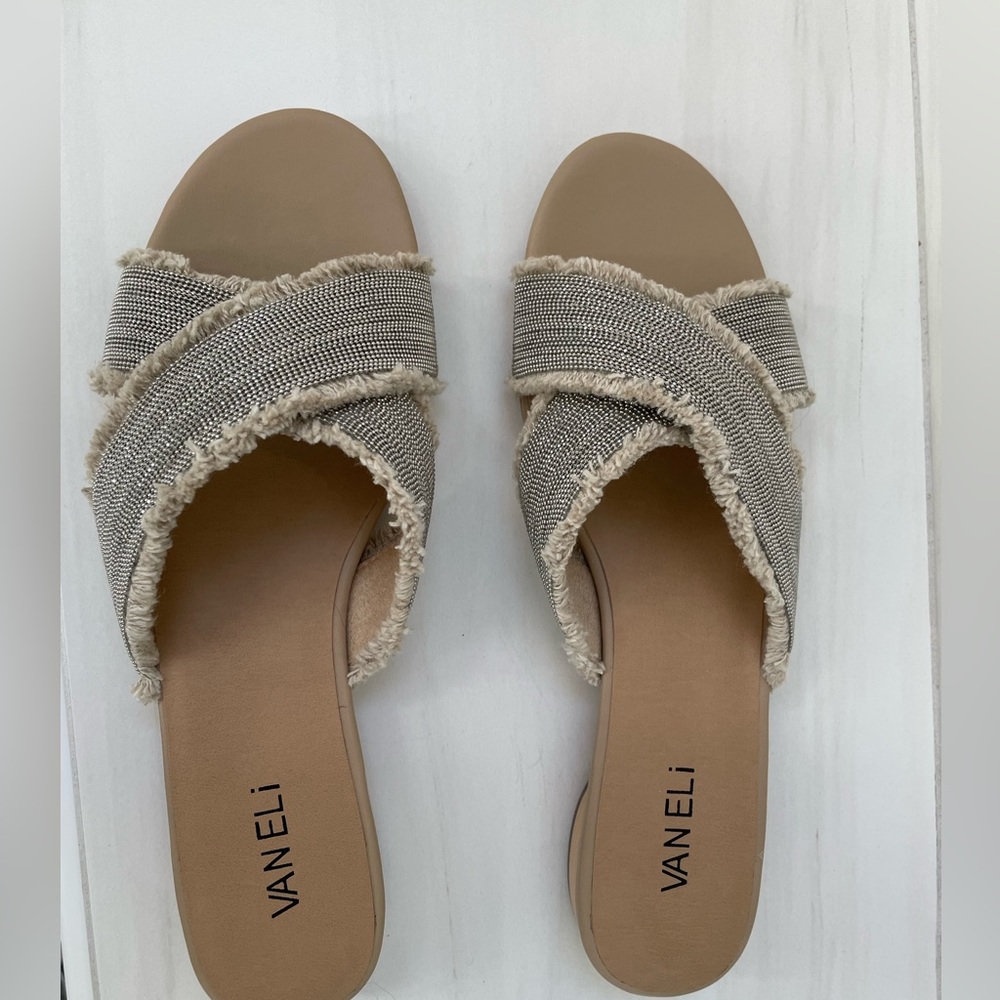Vaneli slip on sandals